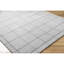 Tapis gris touffeté à la main Mallory-242643812