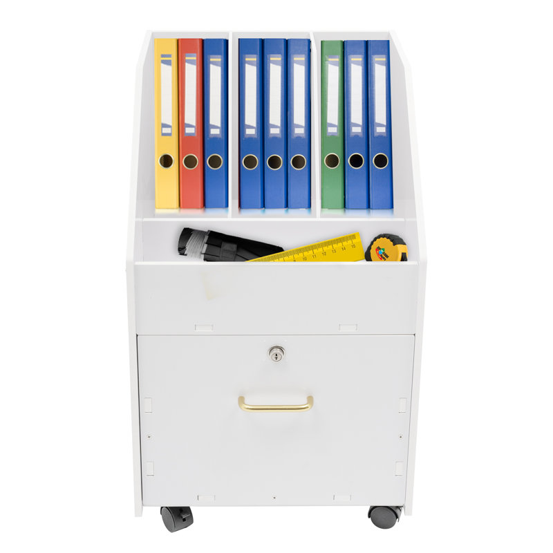 Maydean 15.75'' Wide 1 -Drawer Mobile File Cabinet