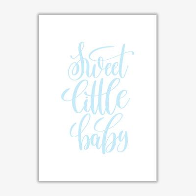 Sweet Little Baby - Print