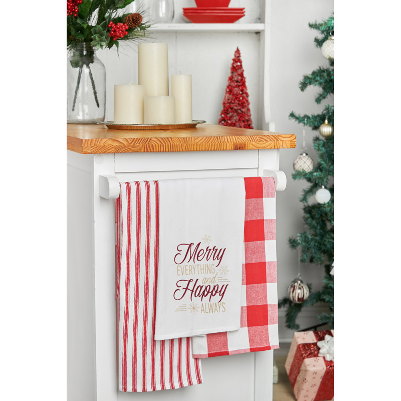 Merry Everything Happy Always Towel