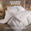 Snuggledown Scandinavian Hollowfibre Medium Support Back Sleeper Pillow