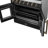 Forno Galiano 36" French Door Gas Range, Black or White & Antique Brass, 5.36 cu.ft. Convection Oven-108673486