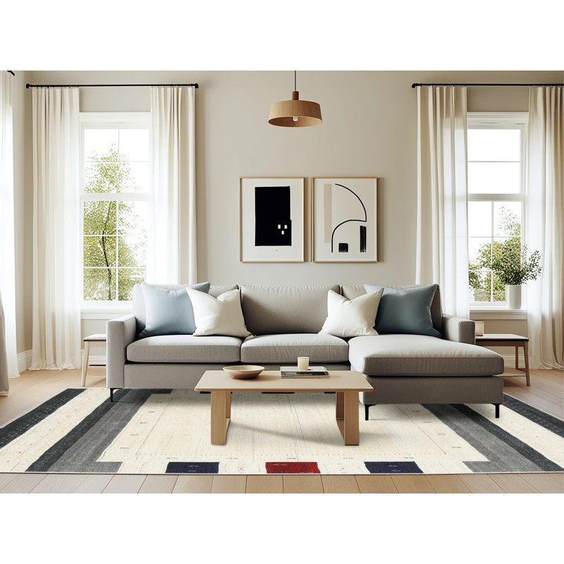Tapis gris Riviere, Rectangle 6 pi x 9 pi