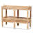 Lombok Modern Bohemian Rattan Console Table