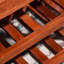 Armoire de rangement pour chaussures en bois massif 4 paires