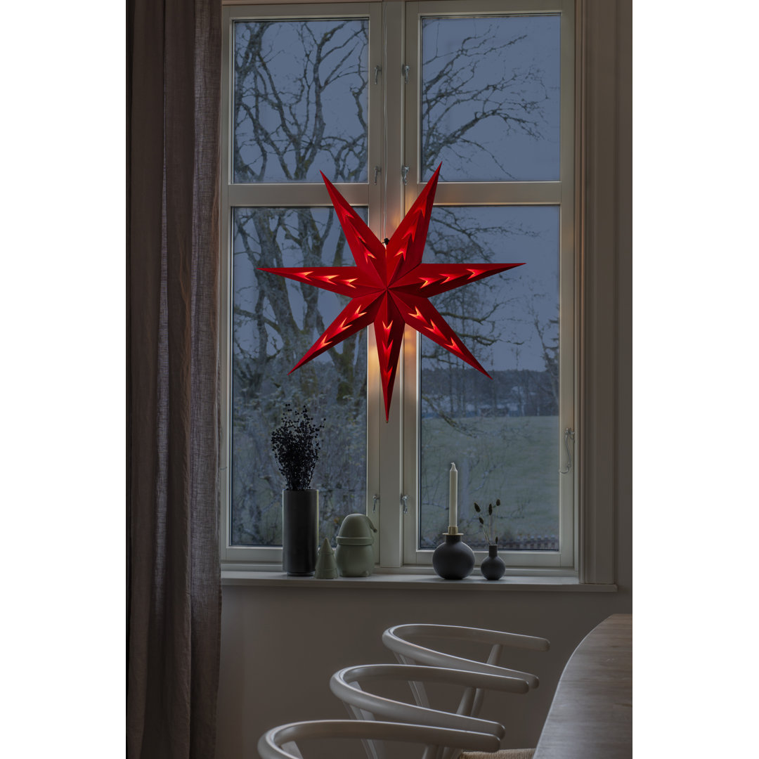 Beleuchtete Fensterdekoration Paper Star