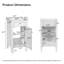 Meuble-lavabo 18 po avec lavabo en céramique-1205950782