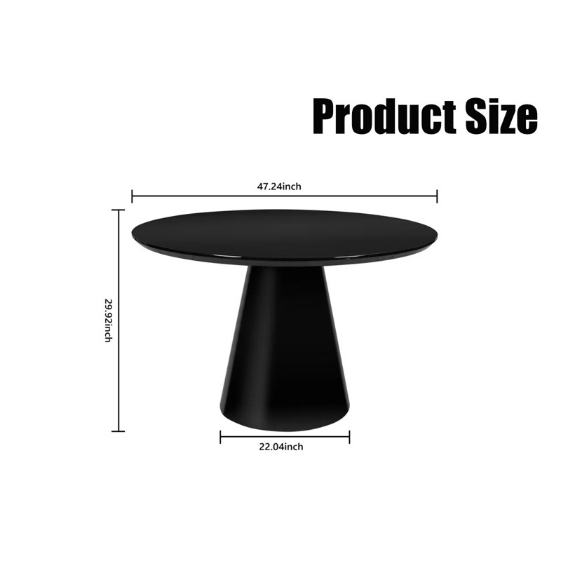 Minimalist Round Dining Table