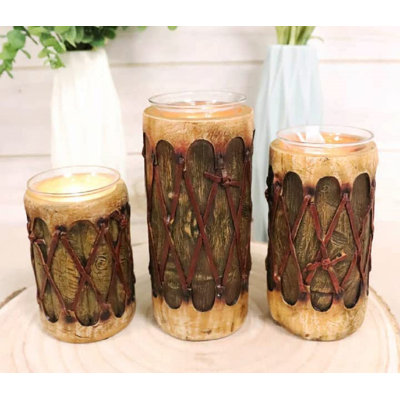 Polyresin Tabletop Votive Holder