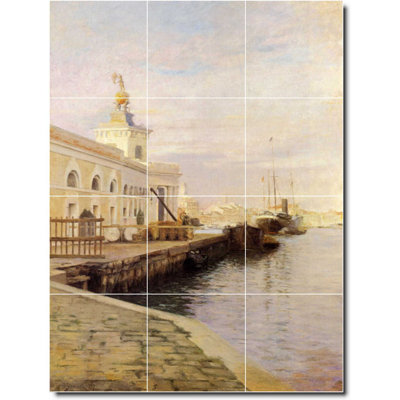 Carreau de céramique décorative 36 po x 48 po 12 po x 12 po