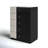 Mcguinness 5-Drawer High Gloss Vertical Chest 