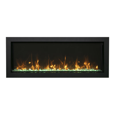 Amantii Panorama 50inch BI Slim Smart electric fireplace, outdoor, 3-speed motor, mobile app