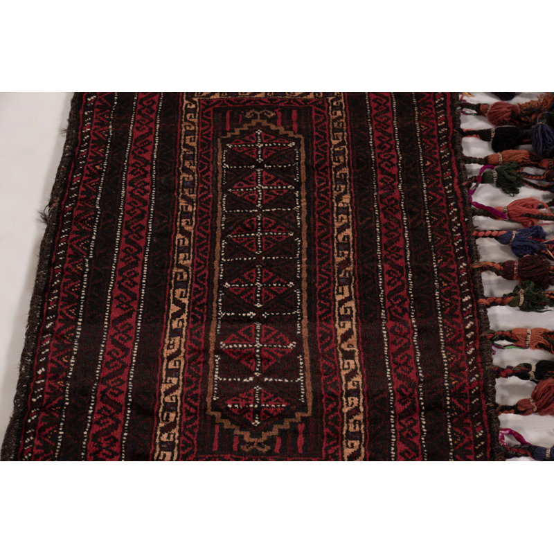 Antique One-of-a-Kind 1'9X3'1 Hand Knotted Area Rug