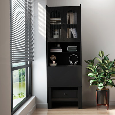 Armoire décorative, armoire de bureau avec tablette et tiroir pour le bureau personnel