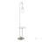 Trombone Contemporary/Glam Floor Lamp In Metal With Glass Shelf