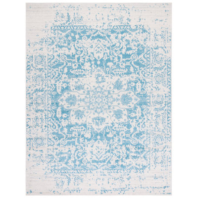 Christa Teal/Ivory Rug