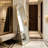 59/64/71-Inch Black And Gold Floor Mirrors, Rust-Resistant Aluminum Frames, Available In Arched And Rectangular Styles.