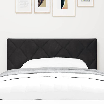  Fabric Headboard Geometric With Headboard 100 Cm Fabric