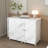 57.5" Foldable Sewing Machine Table With Locking Casters