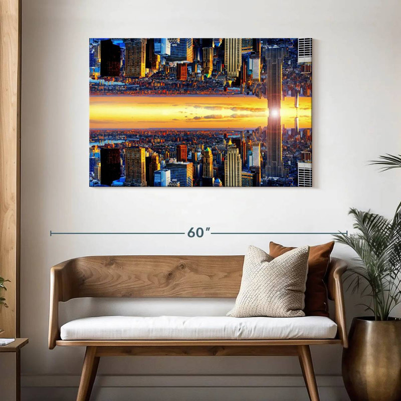 Sirci NYC Double Face, H 30 po x l 45 po