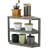 Marrion 3 Tier Solid Wood Shelving Rack