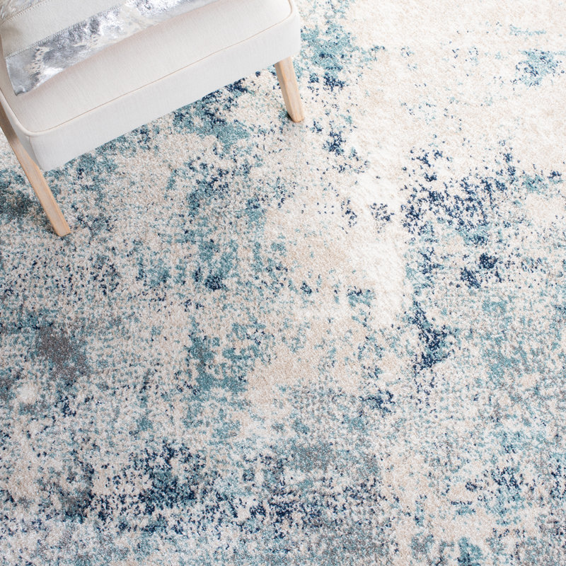 Scriber Performance Abstract Rug, Runner 2' x 8'