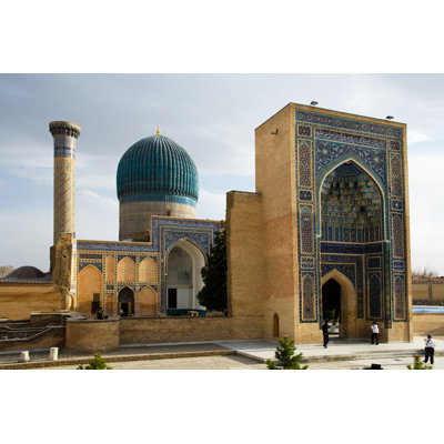 Gur-E Amir Mausoleum In Samarqand by Lunamarina - Wrapped Canvas Print