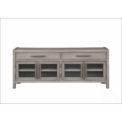 65 inch TV Stand Console, No Assembly Required,  Oak Finish