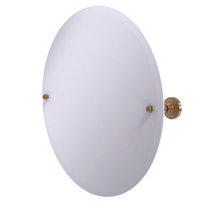 Miroir rond biseauté 22 po Marchmont