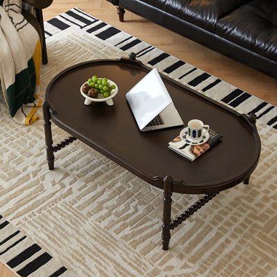 Table basse de style rétro américain