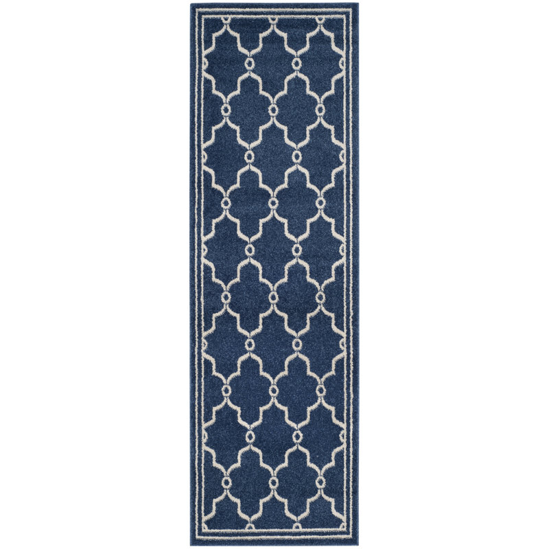 Amherst Performance Geometric Rug, Runner 2'3" x 9'