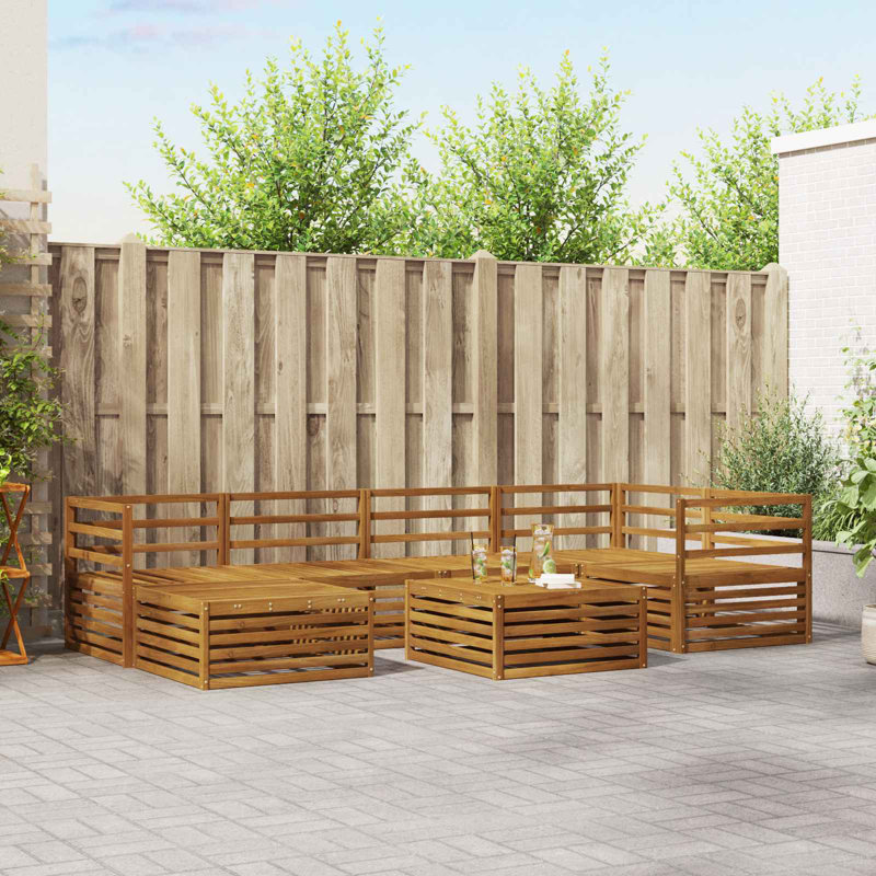 325cm Wide Patio Sectional Set