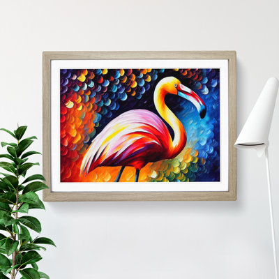 Flamingo - Single Picture Frame Print