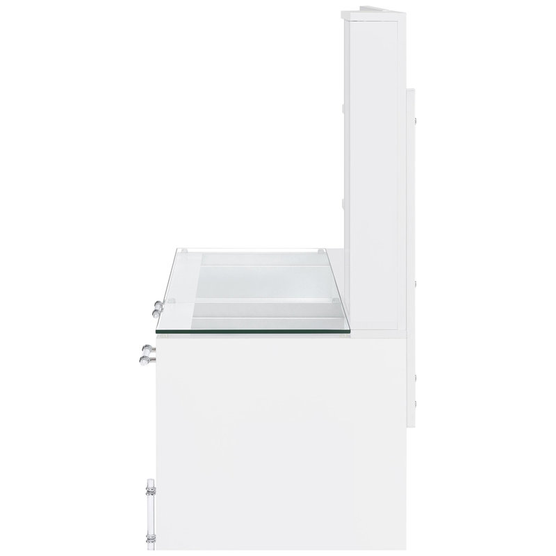Coiffeuse Kerr 2 tiroirs avec miroir Kool