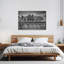 Amsterdam Canal Bicycles Abstract Contemporary Architecture City Wall Art Print-1625406901