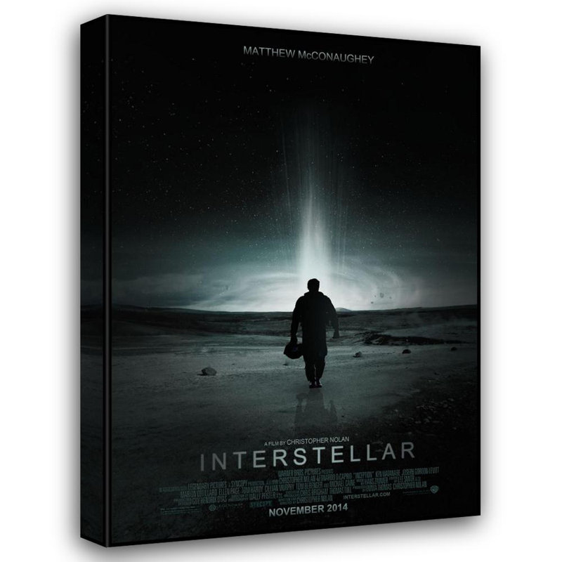 Interstellar, 18" H x 13" W