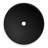 Veyra Matte Black Solid Surface Round Vessel Sink-117625962