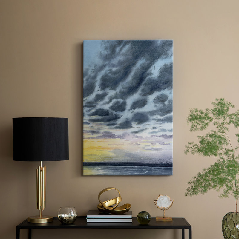 Anastasia Island Sunset II - galerie sur mesure Cavas, H 36 po x l 24 po