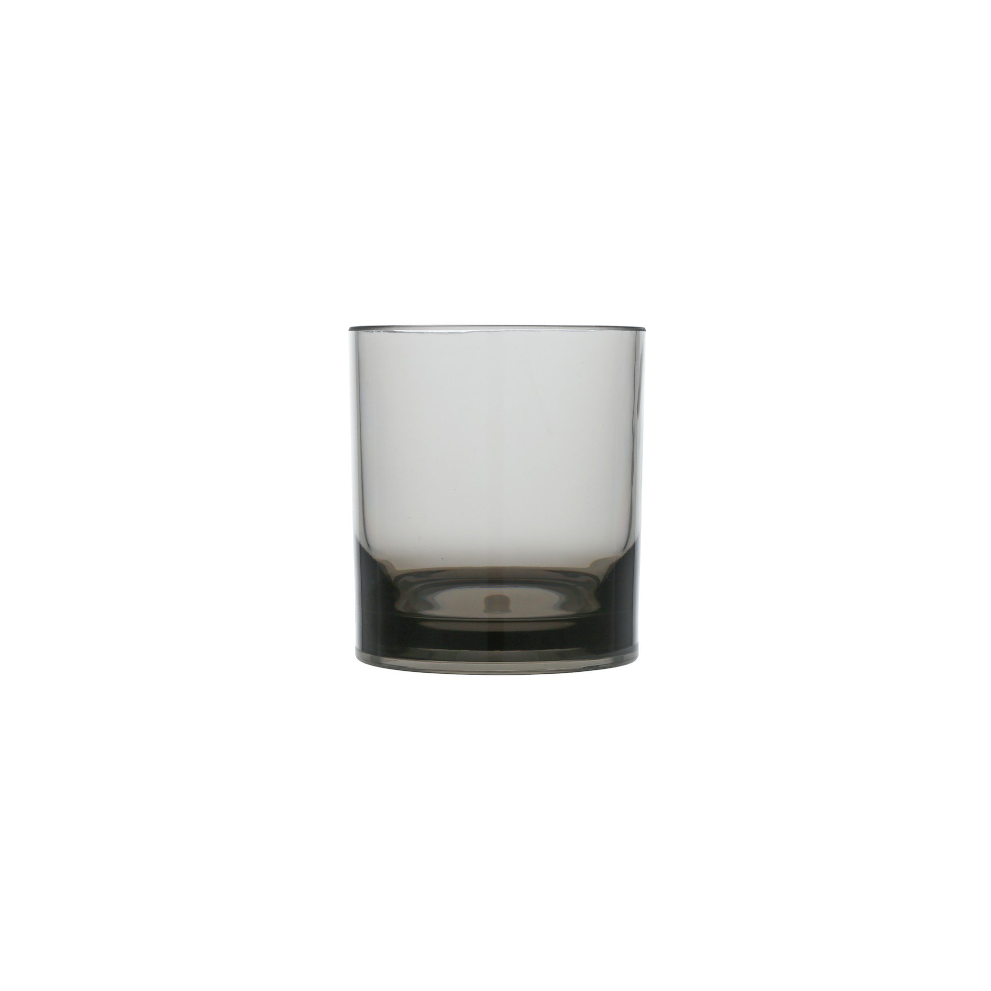 Fortessa Urbo Outdoor CoPolyester, 14 Ounce Double Old Fashioned (Set of 6),, Gray