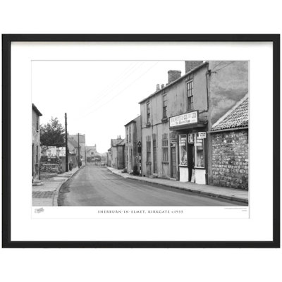 Sherburn-In-Elmet, Kirkgate C1955 by Francis Frith - Single Picture Frame Print