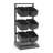 6 Metal Bin Tabletop Organizer