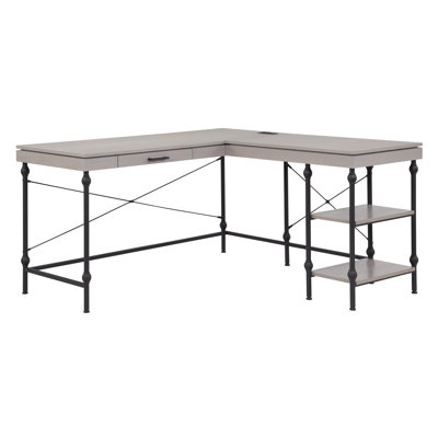 Monier 59" W L-Shaped Desk