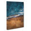 Alone Upon The Beach - Wrapped Canvas-56637823