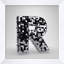 Disco Letter R Print by Mat Sanders