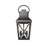 Ariel Outdoor 2-Light Wall Lantern with Clear Glass