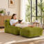 Fauteuil à billes avec repose-pieds-318402007