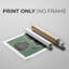 Palmier en pot Jade II - Impression sur toile seulement - NON-CADRE-784217945