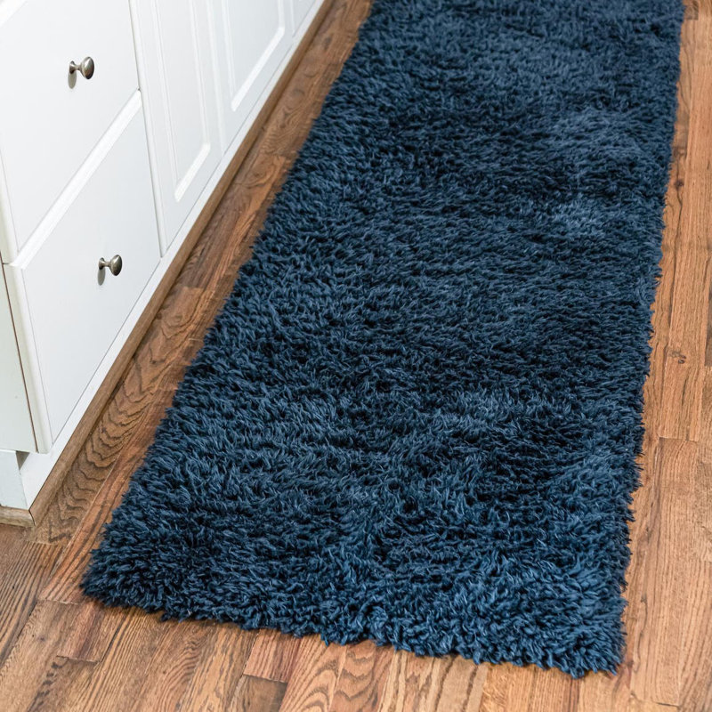 Tapis cobalt, Tapis de couloir 2 pi x 6 pi 5 po