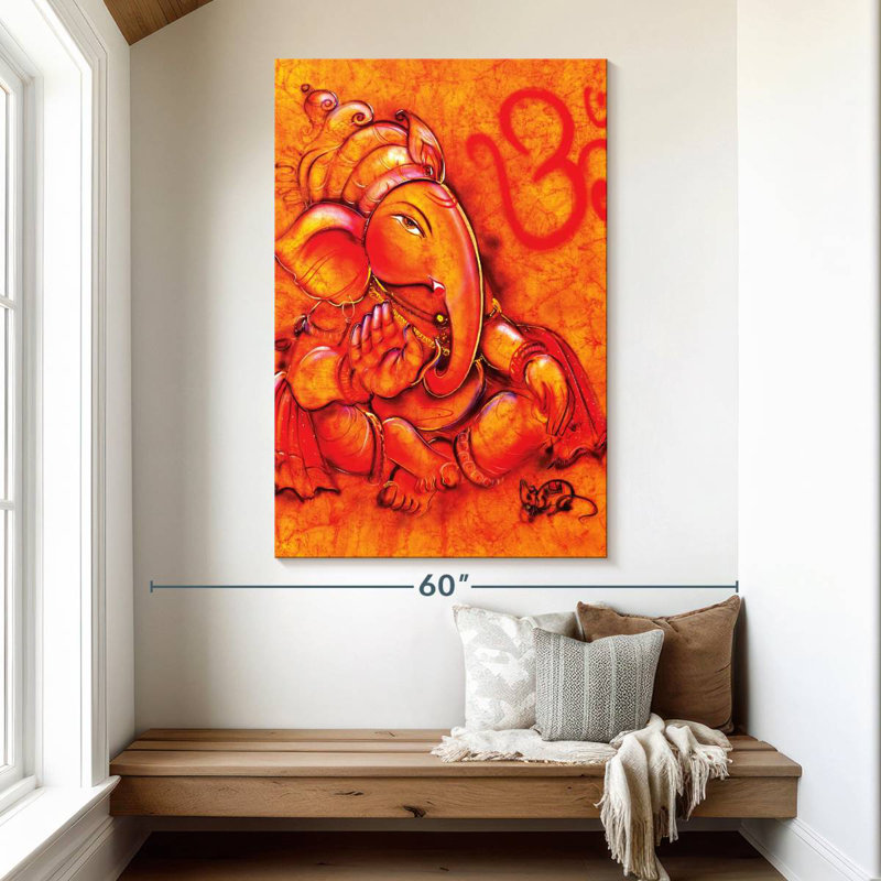 Adella Ganesha abstrait, H 51 po x l 34 po