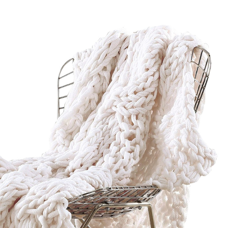  the Urban Port Throw, Cream